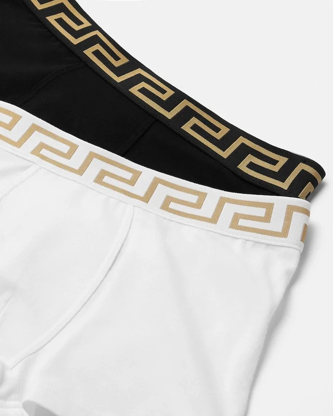 Kids Jacquard Cotton-Jersey Trunks 2-Pack Kids Jacquard Cotton-Jersey Trunks 2-Pack