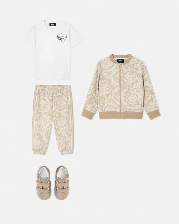 Kids Jacquard Cotton-Jersey Sweatpants Kids Jacquard Cotton-Jersey Sweatpants