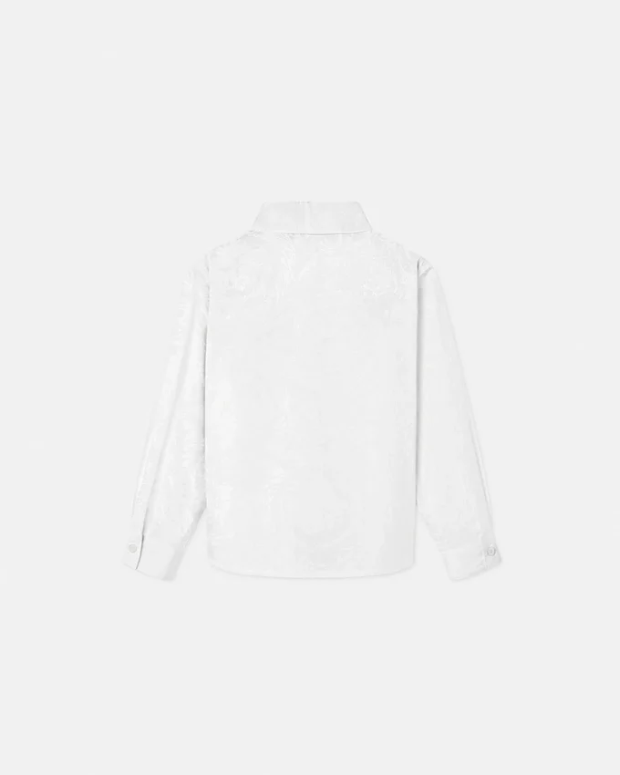 Kids Jacquard Cotton-Poplin Shirt Kids Jacquard Cotton-Poplin Shirt