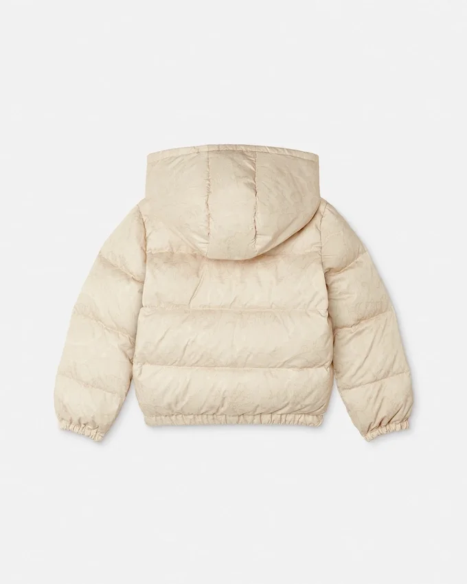 Kids Jacquard Nylon Padded Puffer Kids Jacquard Nylon Padded Puffer