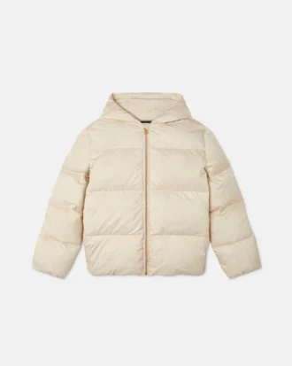 Kids Jacquard Nylon Puffer