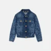 Kids Lasered Denim Blouson Kids Lasered Denim Blouson