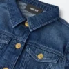 Kids Lasered Denim Blouson Kids Lasered Denim Blouson