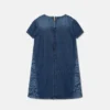 Kids Lasered Denim Dress Kids Lasered Denim Dress
