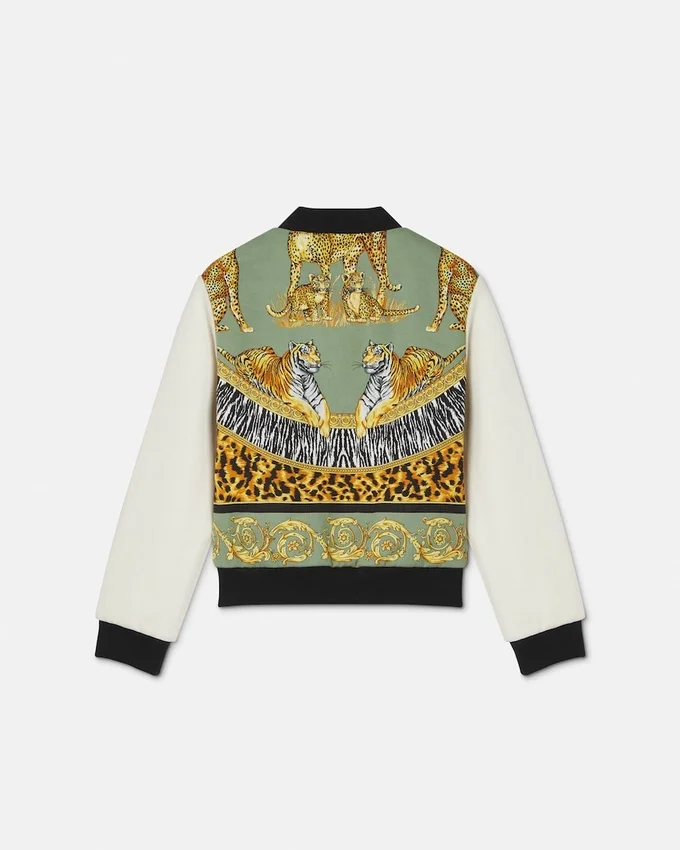 Kids Printed Cotton Bomber Kids Printed Cotton Bomber