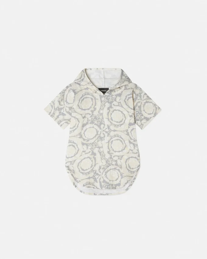 Kids Printed Cotton Cover-Up Hoodie Kids Printed Cotton Cover-Up Hoodie