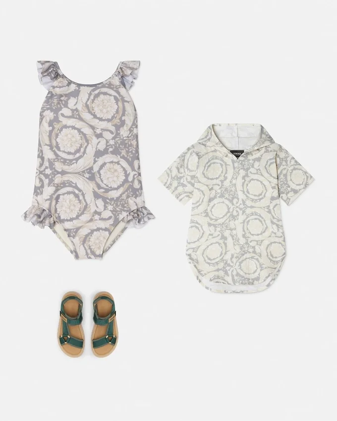 Kids Printed One-Piece Swimsuit Kids Printed One-Piece Swimsuit