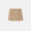 Kids Printed Cotton-Gabardine Pleated Skirt Kids Printed Cotton-Gabardine Pleated Skirt