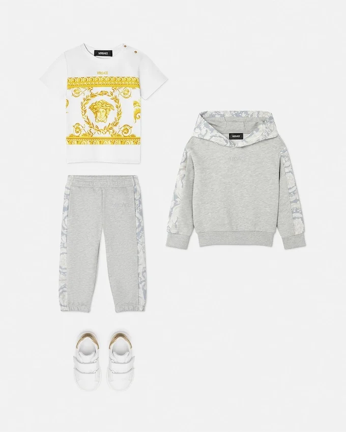 Kids Printed Cotton-Jersey Hoodie Kids Printed Cotton-Jersey Hoodie