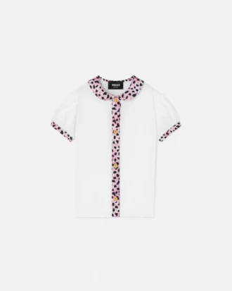 Kids Printed Cotton-Jersey Shirt