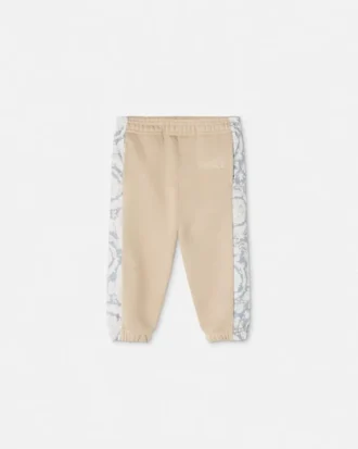 Kids Printed Cotton-Jersey Sweatpants