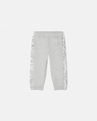 Kids Printed Cotton-Jersey Sweatpants