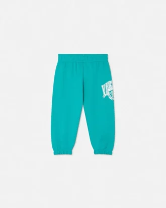 Kids Printed Cotton-Jersey Sweatpants