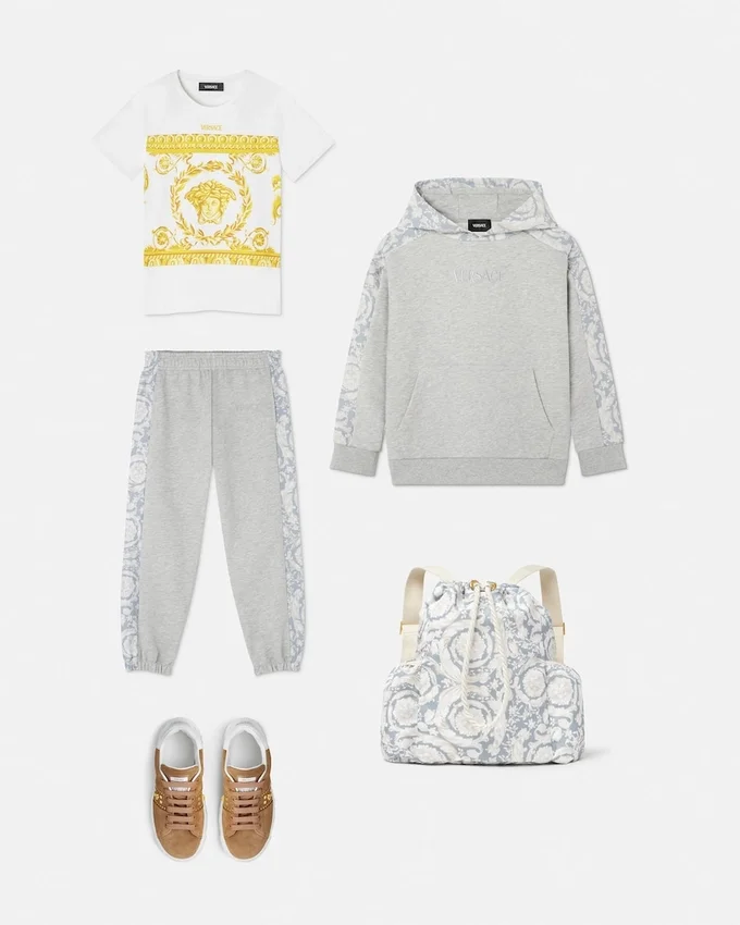 Kids Printed Cotton-Jersey Sweatpants Kids Printed Cotton-Jersey Sweatpants