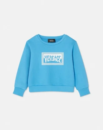 Kids Printed Cotton-Jersey Sweatshirt