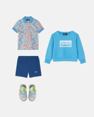 Kids Printed Cotton-Jersey Sweatshirt
