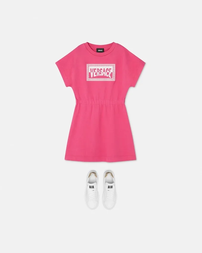 Kids Printed Cotton-Jersey Sweatshirt Dress Kids Printed Cotton-Jersey Sweatshirt Dress