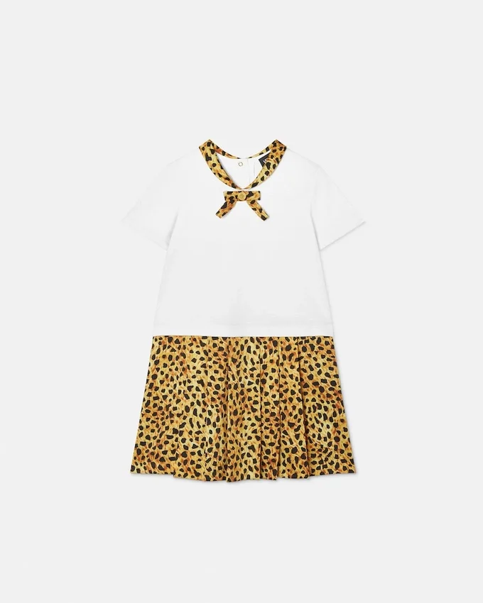 Kids Printed Cotton-Jersey Twill Dress Kids Printed Cotton-Jersey Twill Dress