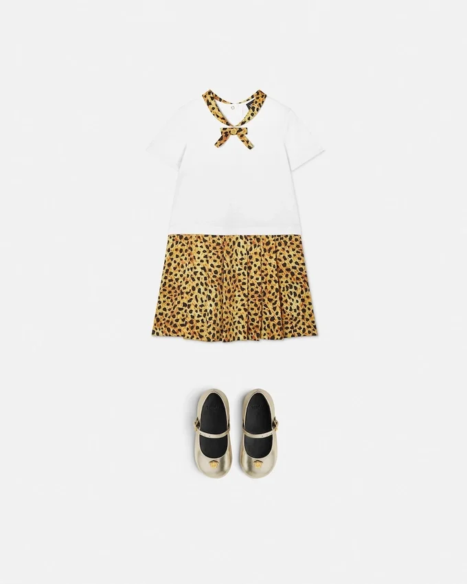 Kids Printed Cotton-Jersey Twill Dress Kids Printed Cotton-Jersey Twill Dress