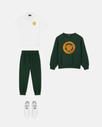 Kids Embroidered Cotton-Jersey Sweatshirt