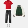 Kids Printed Cotton-Piqu&eacute; Polo