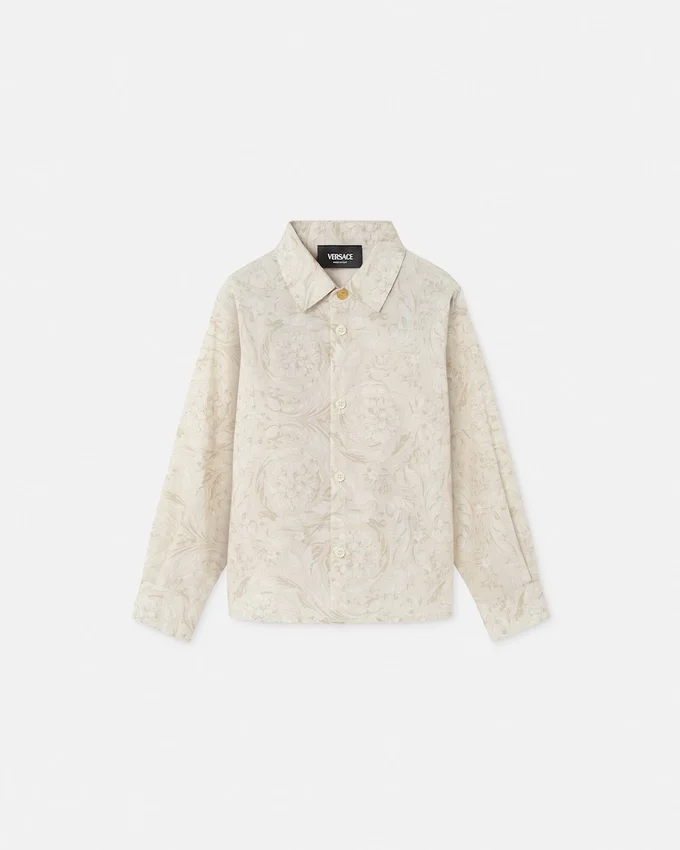 Kids Printed Cotton-Poplin Shirt Kids Printed Cotton-Poplin Shirt