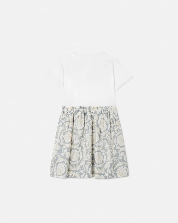 Kids Printed Cotton T-Shirt Dress Kids Printed Cotton T-Shirt Dress