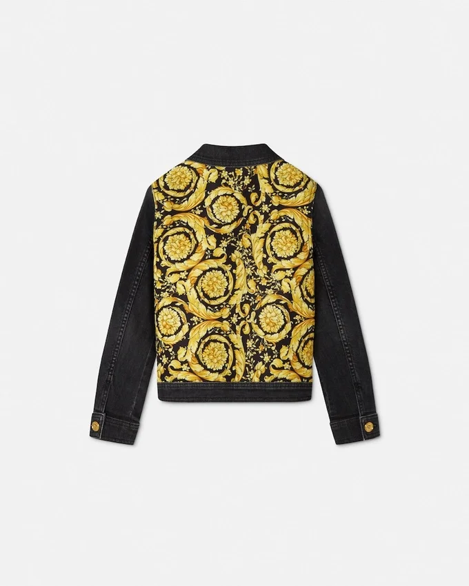 Kids Printed Denim Jacket Kids Printed Denim Jacket