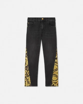 Kids Printed Jeans