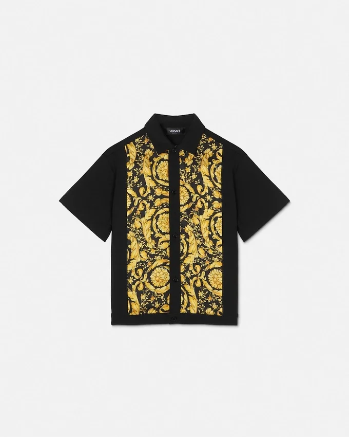 Kids Printed Milano-Stitch Shirt Kids Printed Milano-Stitch Shirt