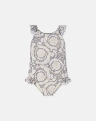Kids Printed One-Piece Swimsuit