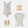 Kids Printed One-Piece Swimsuit