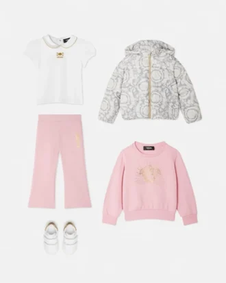 Kids Printed Padded Jacket