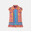Kids Printed Silk Twill Dress Kids Printed Silk Twill Dress