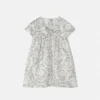 Kids Printed Silk Twill Dress Kids Printed Silk Twill Dress