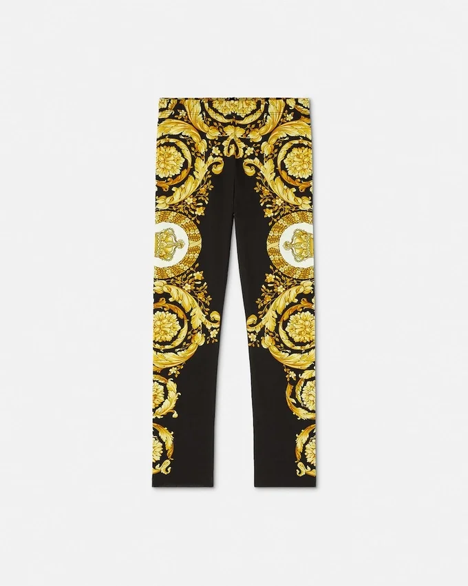 Kids Printed Stretch Cotton-Jersey Leggings Kids Printed Stretch Cotton-Jersey Leggings