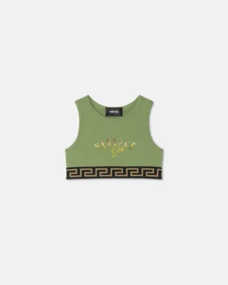 Kids Printed Stretch Cotton-Jersey Top