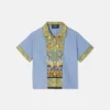 Kids Printed Striped Cotton-Poplin Shirt Kids Printed Striped Cotton-Poplin Shirt