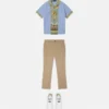Kids Printed Striped Cotton-Poplin Shirt Kids Printed Striped Cotton-Poplin Shirt