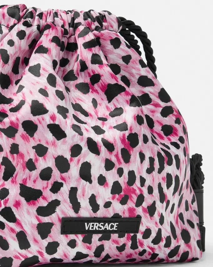 Kids Printed Twill Bucket Backpack Kids Printed Twill Bucket Backpack