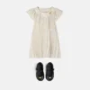 Kids Printed Twill Pleated Dress Kids Printed Twill Pleated Dress
