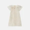 Kids Printed Twill Pleated Dress Kids Printed Twill Pleated Dress