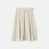 Kids Printed Twill Pleated Skirt