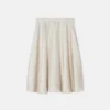 Kids Printed Twill Pleated Skirt