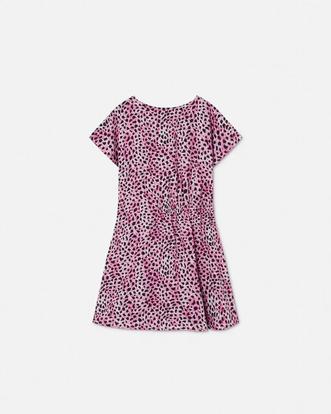 Kids Printed Viscose Dress Kids Printed Viscose Dress