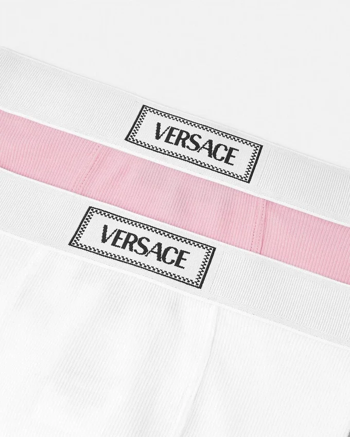 Kids Ribbed Cotton-Jersey Trunks 2-Pack Kids Ribbed Cotton-Jersey Trunks 2-Pack