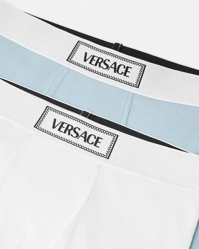 Kids Ribbed Cotton-Jersey Trunks 2-Pack Kids Ribbed Cotton-Jersey Trunks 2-Pack