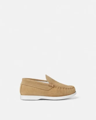 Kids Suede Loafers