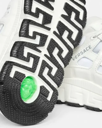 Kids’ Trigreca Leather Sneakers