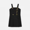 Kids Wool-Blend Pleated Dress Kids Wool-Blend Pleated Dress